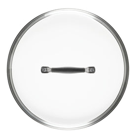 Circulon A1 Series glass lid open to show oven-safe design up to 400°F.