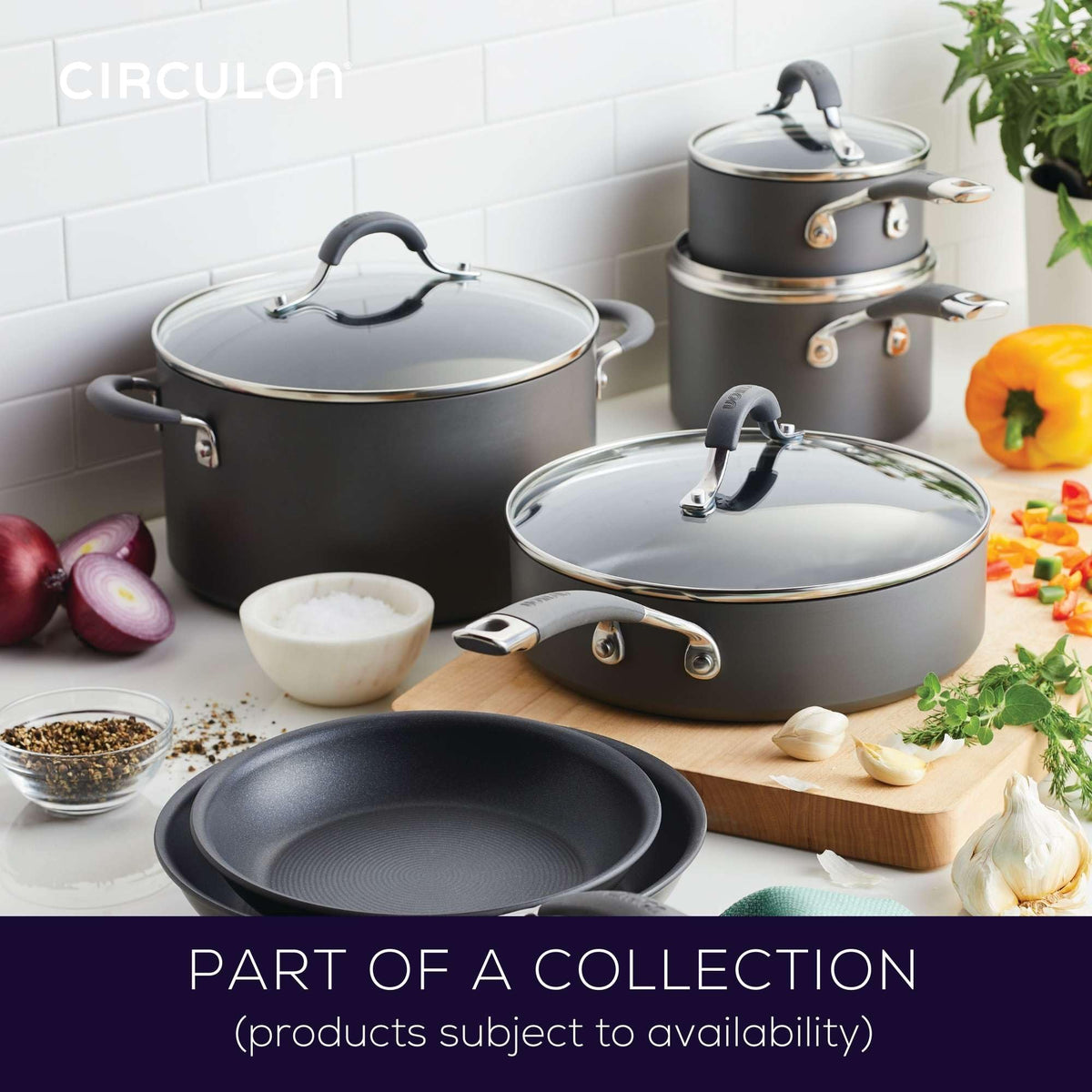 Circulon Radiance compatible with most cooktops except induction.
