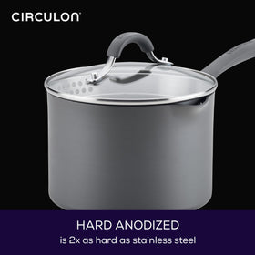 Circulon Radiance pan is oven safe up to 400°F for versatile cooking