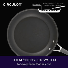 Circulon Radiance 2-quart saucepan with lid ideal for simmering.