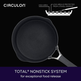 Circulon Radiance nonstick system aids quick food release