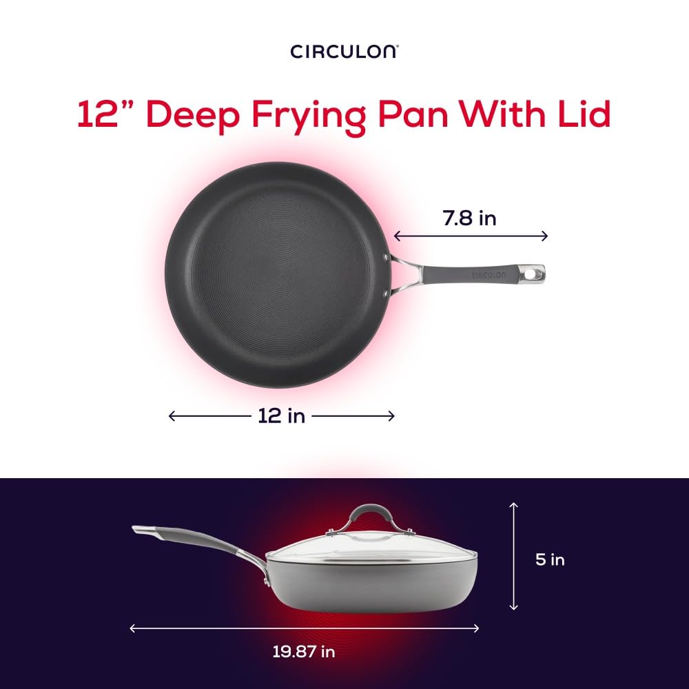 Circulon Radiance total nonstick system aids natural food release for easy cleanup