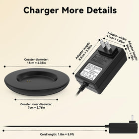 Cisain gift-ready charging coaster ideal for offices and homes.