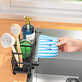 Cisily includes a towel rack for quick drying and extra practicality.