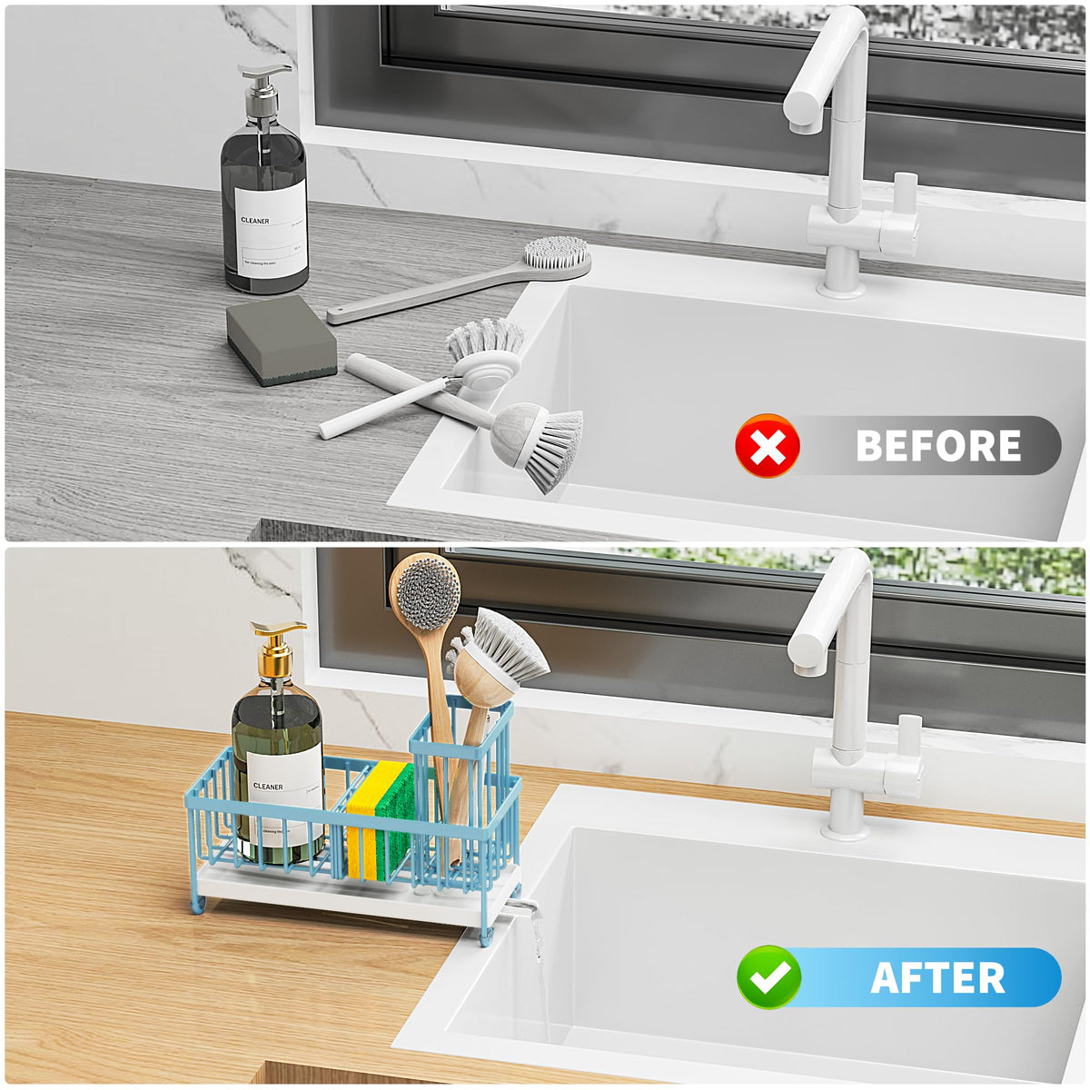Cisily countertop organizer offers easy setup and clutter-free surfaces