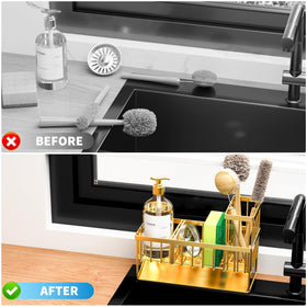Cisily Gold rustproof stainless steel construction resists corrosion