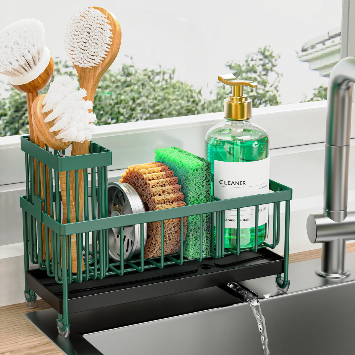 Patented Cisily design supports tidy, clutter-free kitchen spaces.