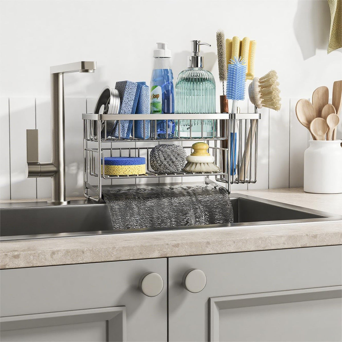 Cisily ready-to-use design requires no tools for quick installation.