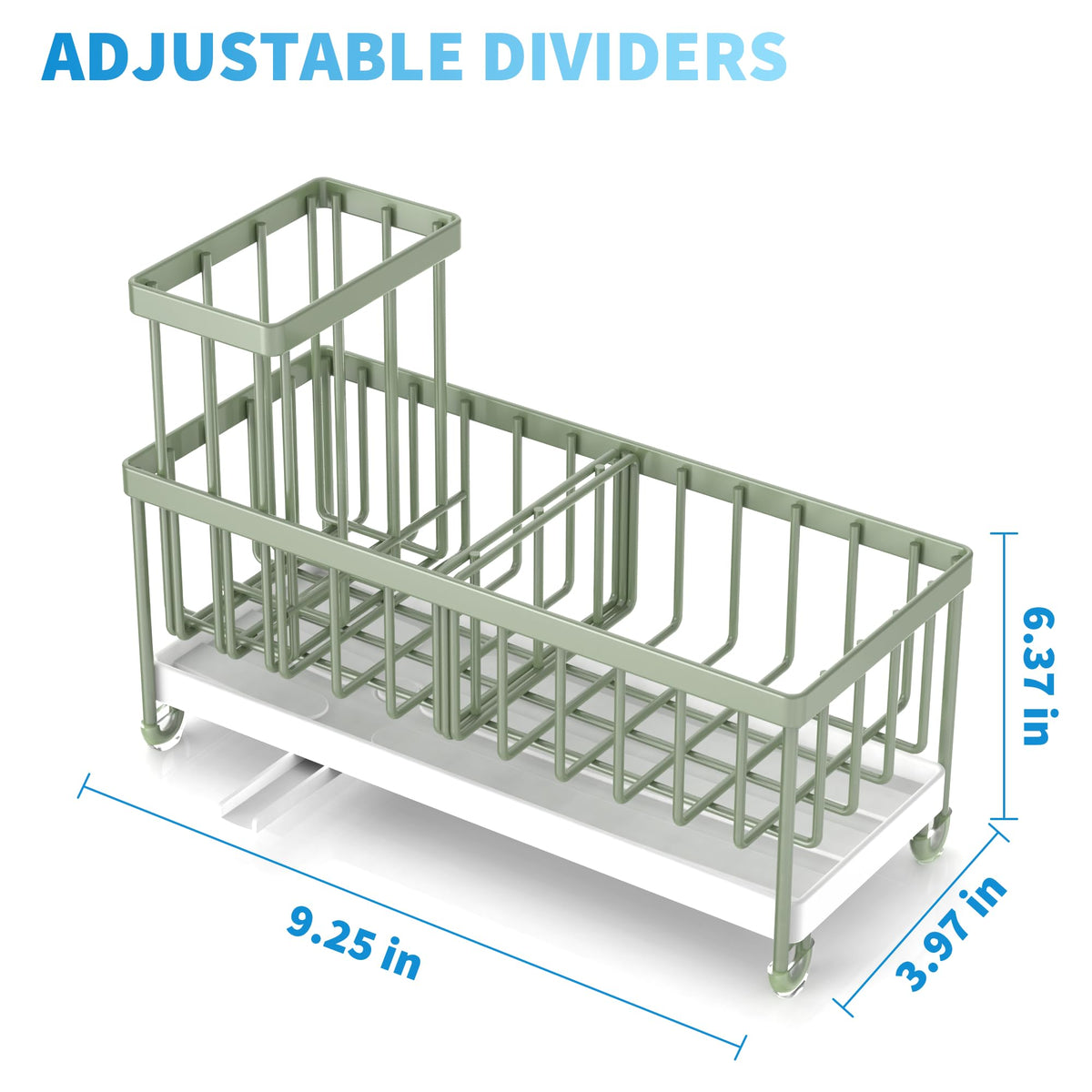 Cisily rustproof stainless steel construction resists rust and deformation.