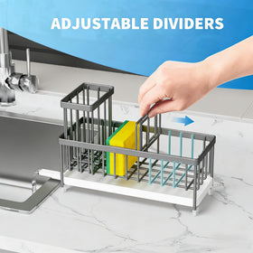 Cisily rustproof stainless steel construction resists corrosion for durable kitchen storage