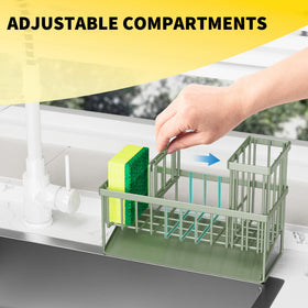 Automatic drainage system channels water away for a cleaner area.