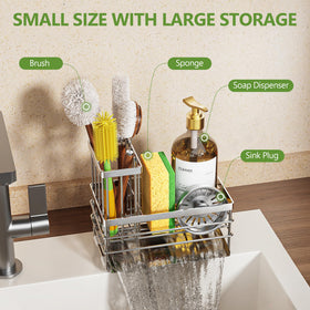 Cisily brush holder keeps brushes upright and within easy reach.