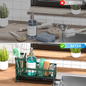 No installation required; place Cisily caddy on the counter and use immediately.
