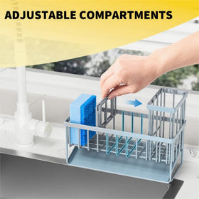 Cisily small-space sink caddy fits compact counters and saves space.