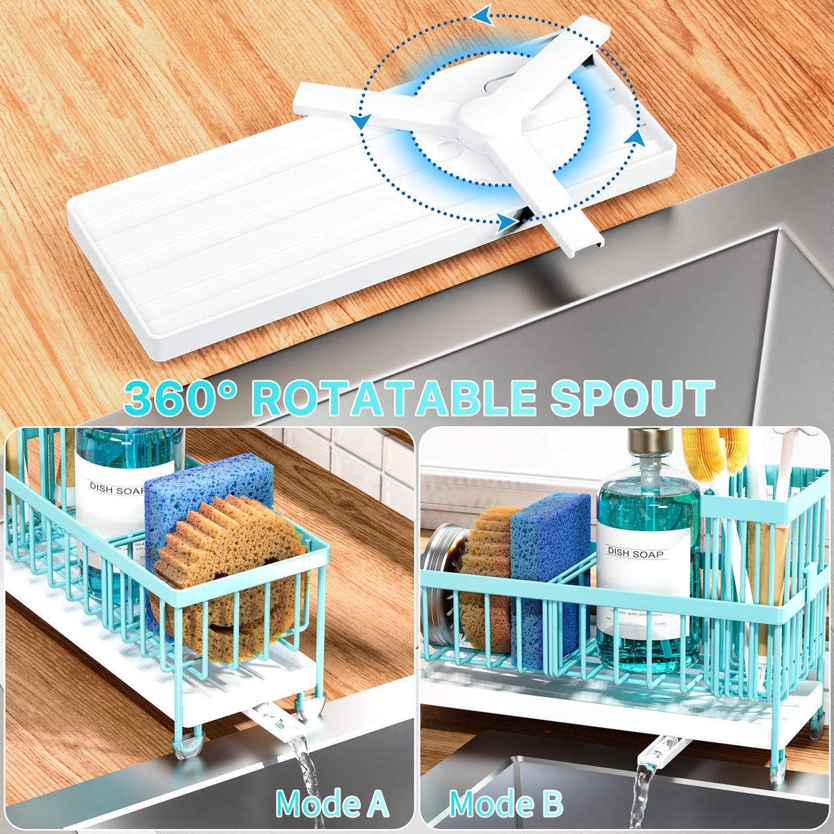 Cisily stainless steel construction resists rust for lasting use.