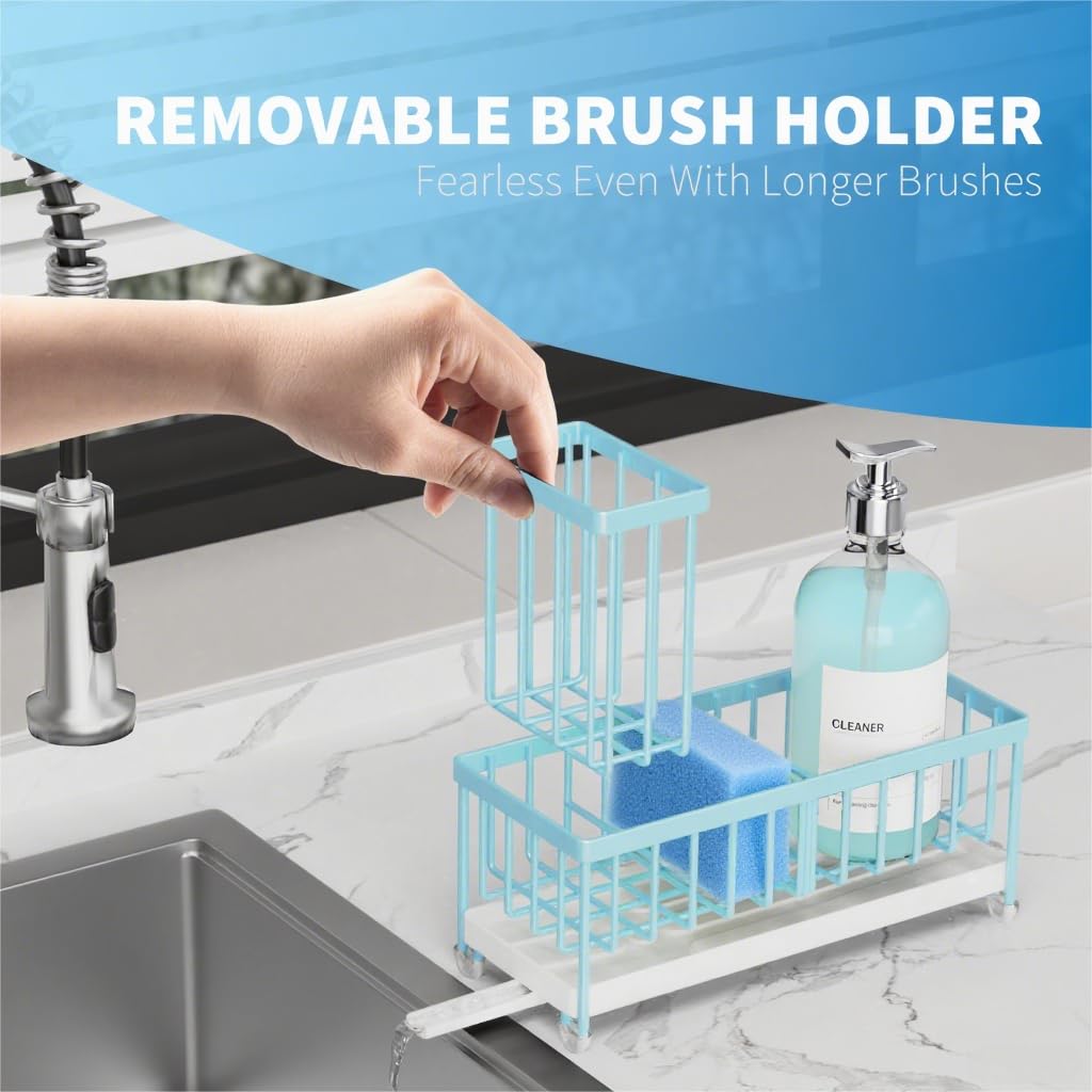 Cisily stainless steel organizer resists rust for lasting countertop appeal