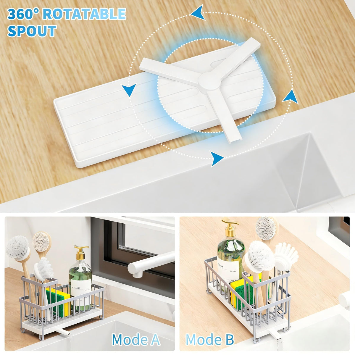Cisily upgraded brush holder neatly stores multiple brushes for easy access