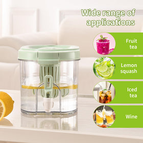 CISIREE 1-gallon capacity fridge drink dispenser ready for frequent servings