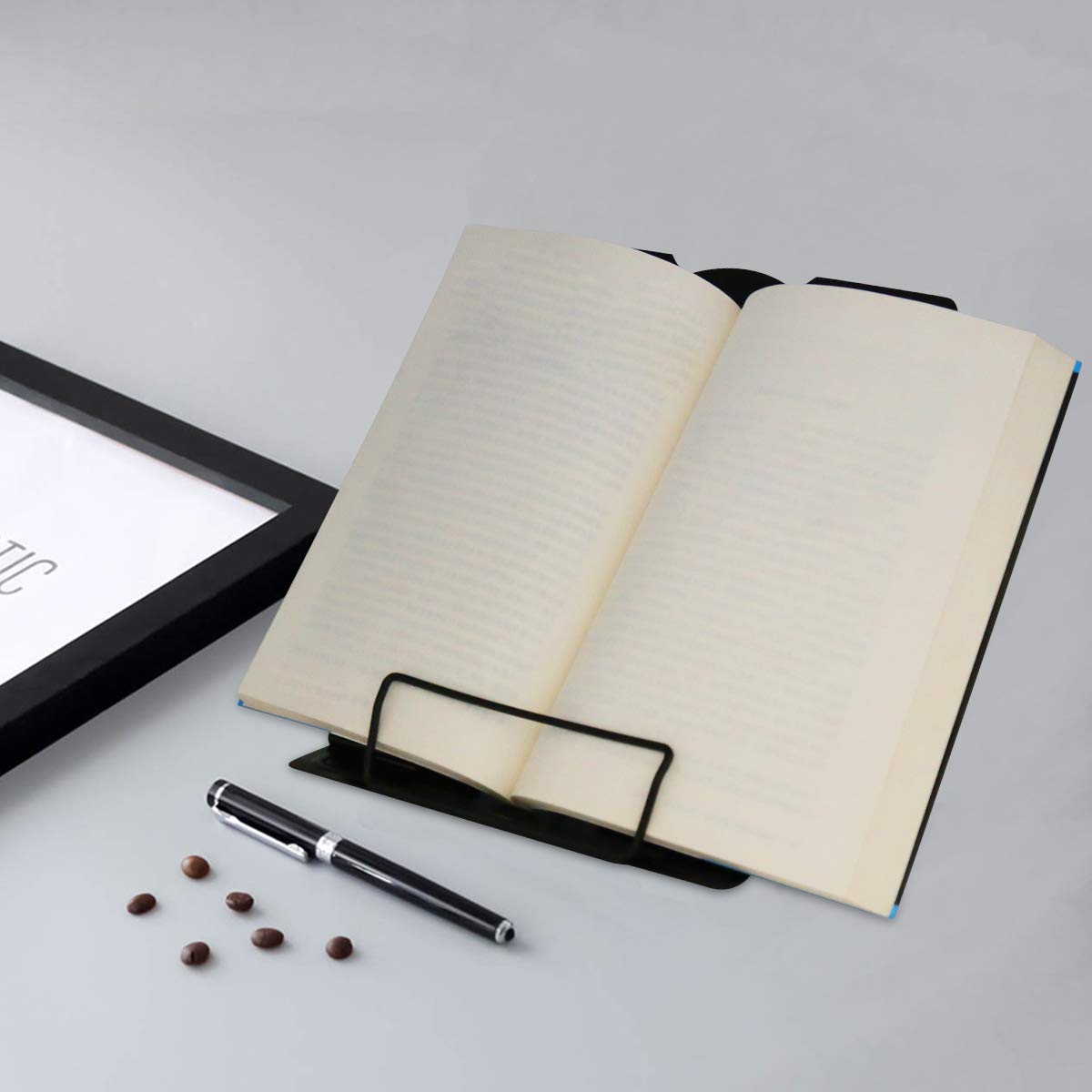 Citmage desk book stand easy-clean surface for quick maintenance.