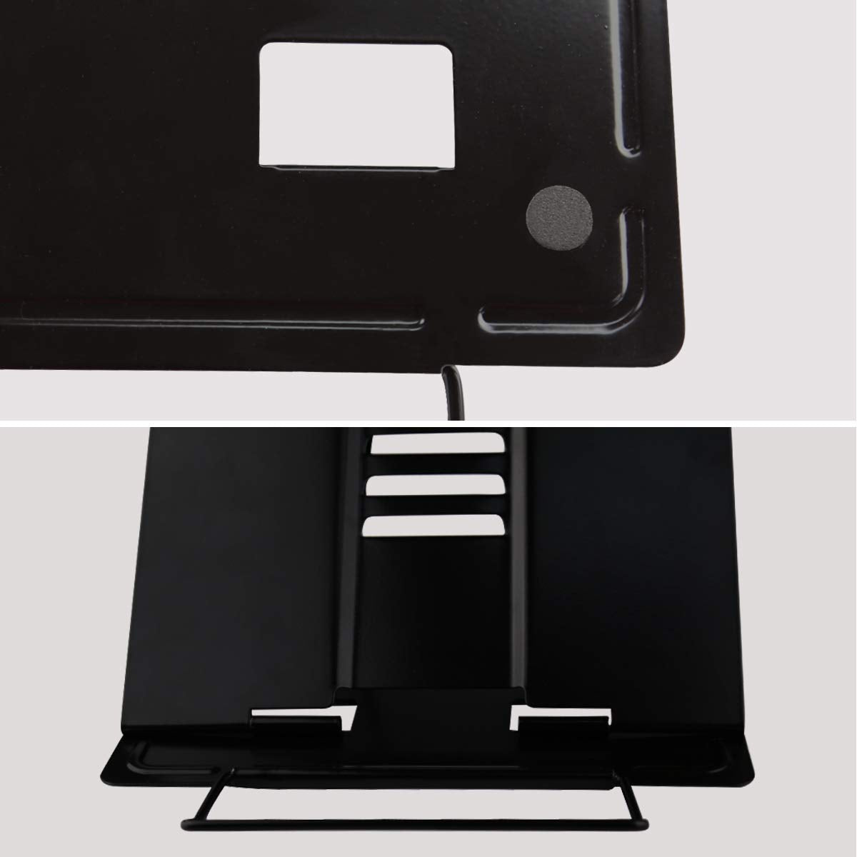 Citmage desk book stand supports tablets and recipes for hands-free use.