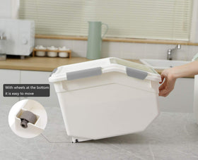 CITY BABY unbreakable PP+PET construction for durable storage.