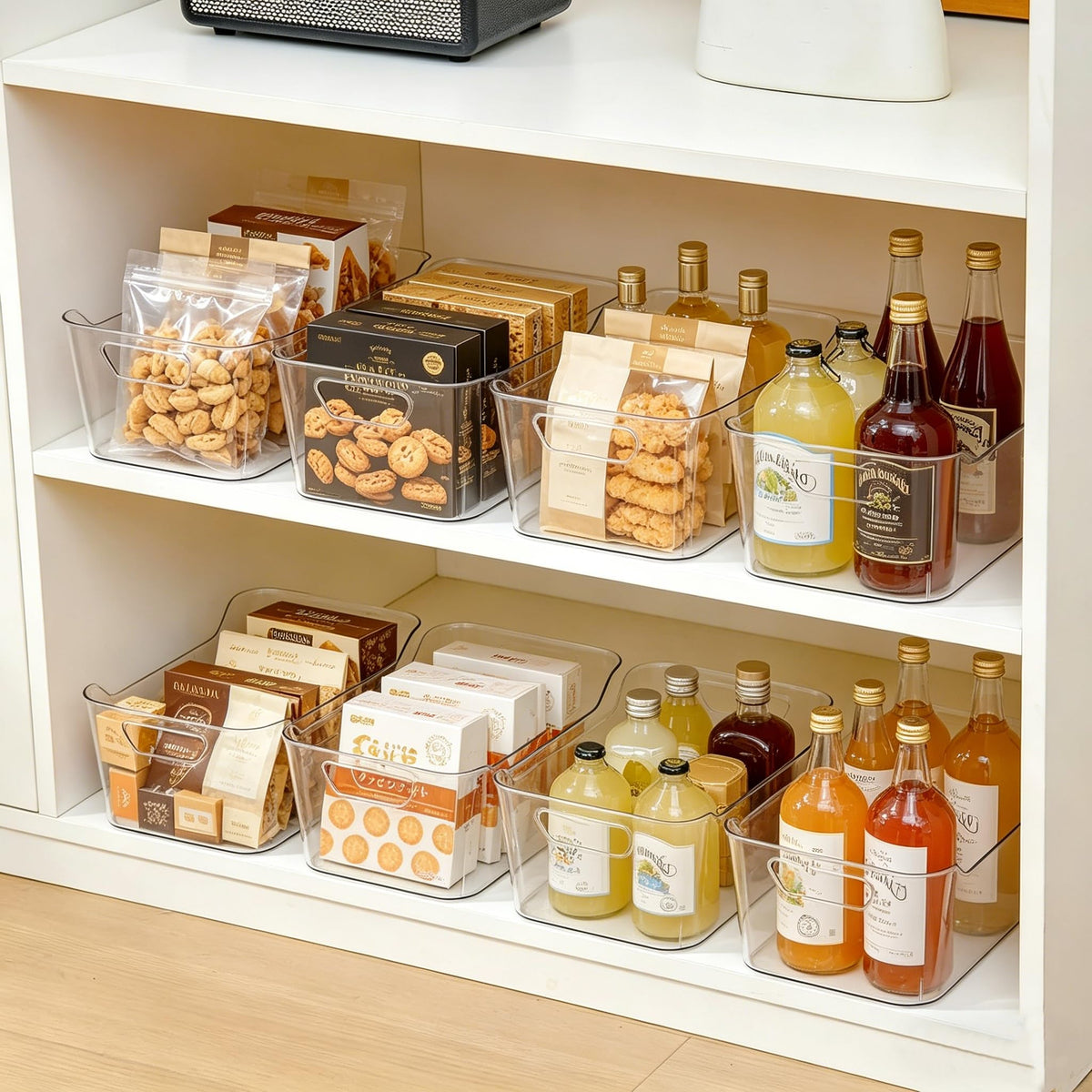 CiWiVOKi BPA-free bins keep snacks and spices safe and visible