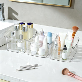 CiWiVOKi transparent organizers fit drawers, cabinets, and refrigerators