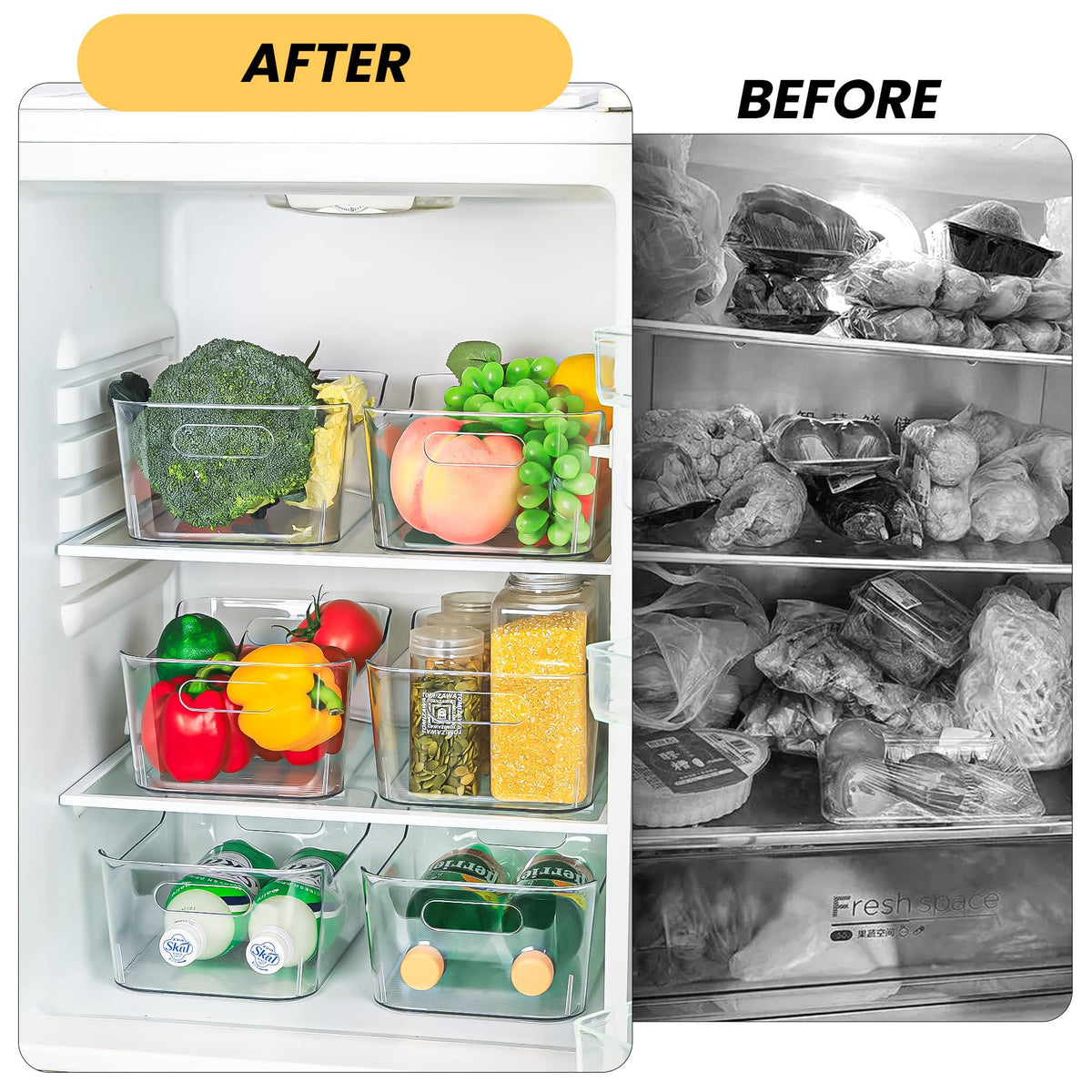 CiWiVOKi space-saving design fits standard cabinets and under-sink spaces