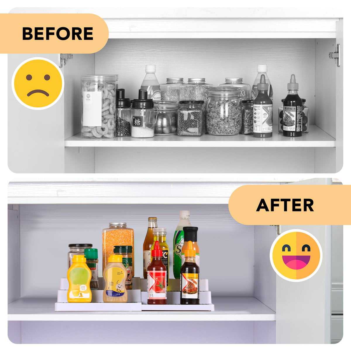 CiWiVOKi BPA-free plastic ensures safe, durable storage for spices.