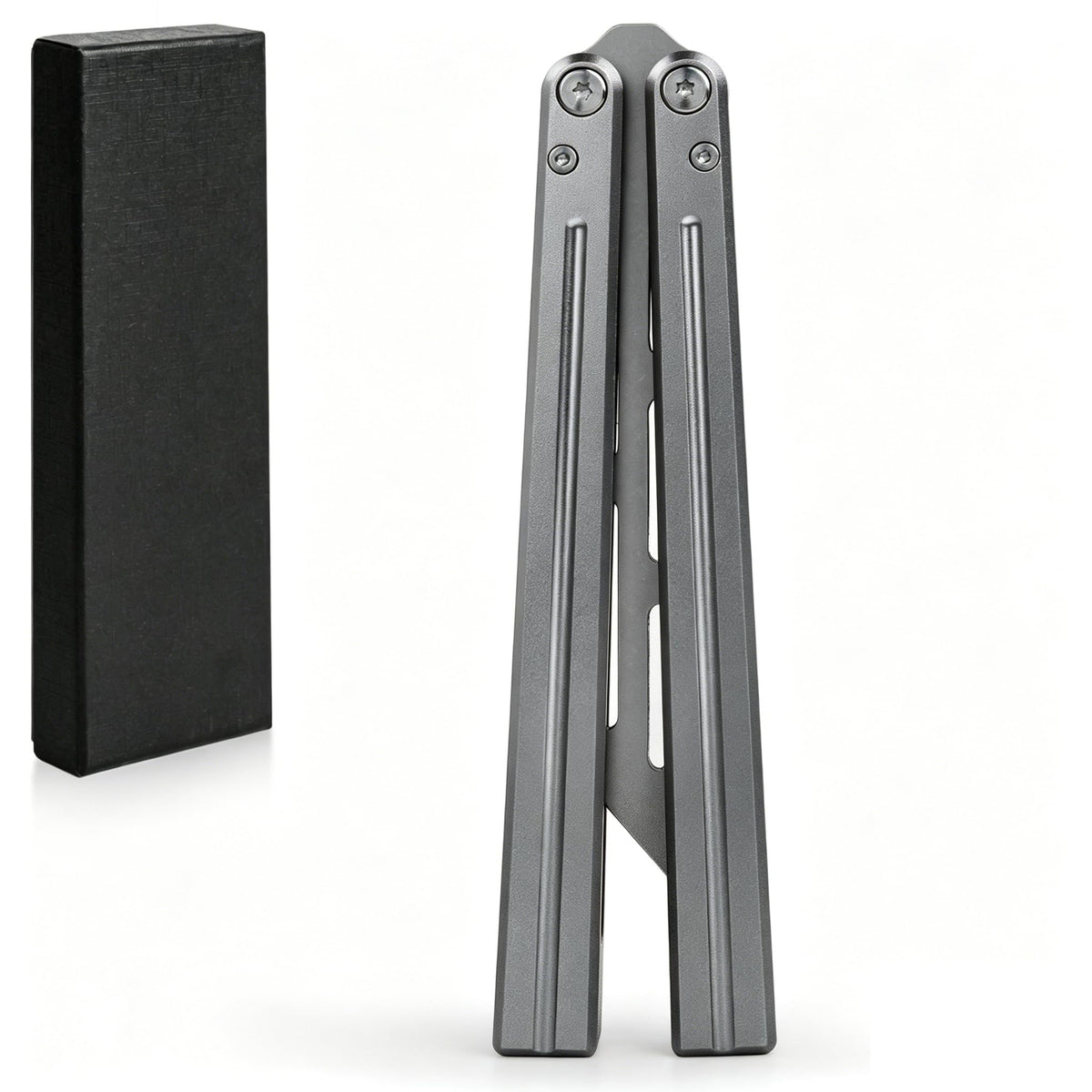 CIXIZUIJIA steel foldable tool closed, compact and ready for practice on the go.