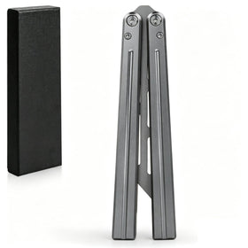 CIXIZUIJIA steel foldable tool closed, compact and ready for practice on the go.