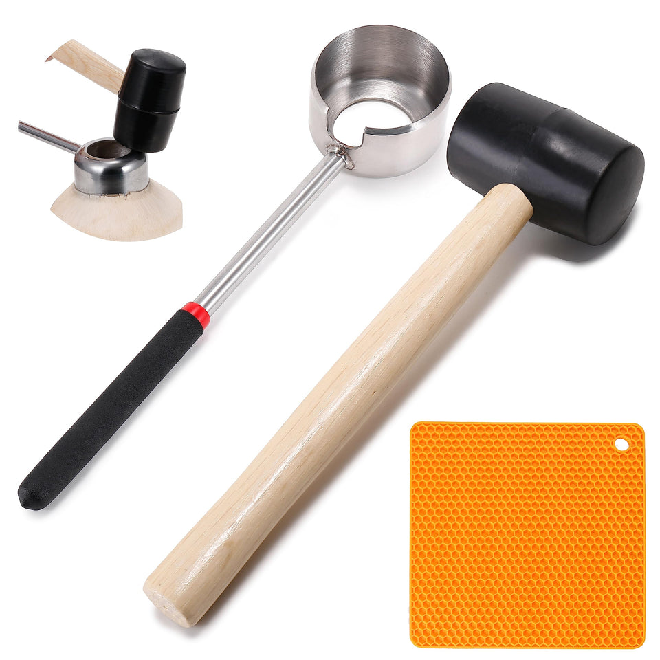 CJFocus coconut opener kit full set ready for fast, mess-free home coconut prep