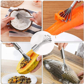 CJFocus silicone mat and straws kit protects surfaces and supports eco-friendly sipping
