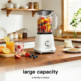 CKemu glass jar with easy-clean design for quick cleanup