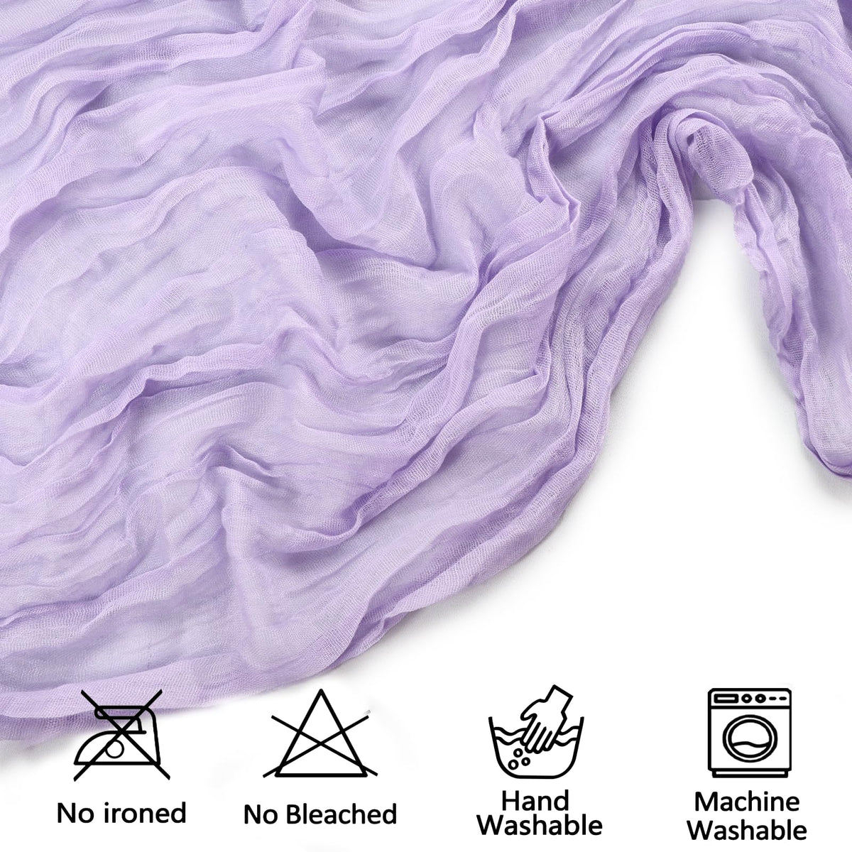 CKIKU six-pack cheesecloth runners provide versatile dining coverage.