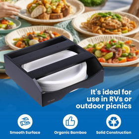 CKIU front view shows convenient plate dispensing access.