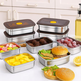 clamder airtight leak-proof lids prevent spills and odors