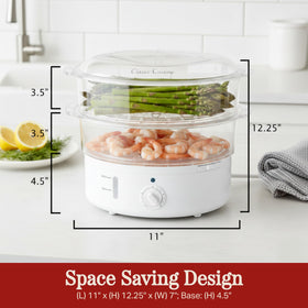 Classic Cuisine baby food steaming for gentle, puree-ready vegetables.