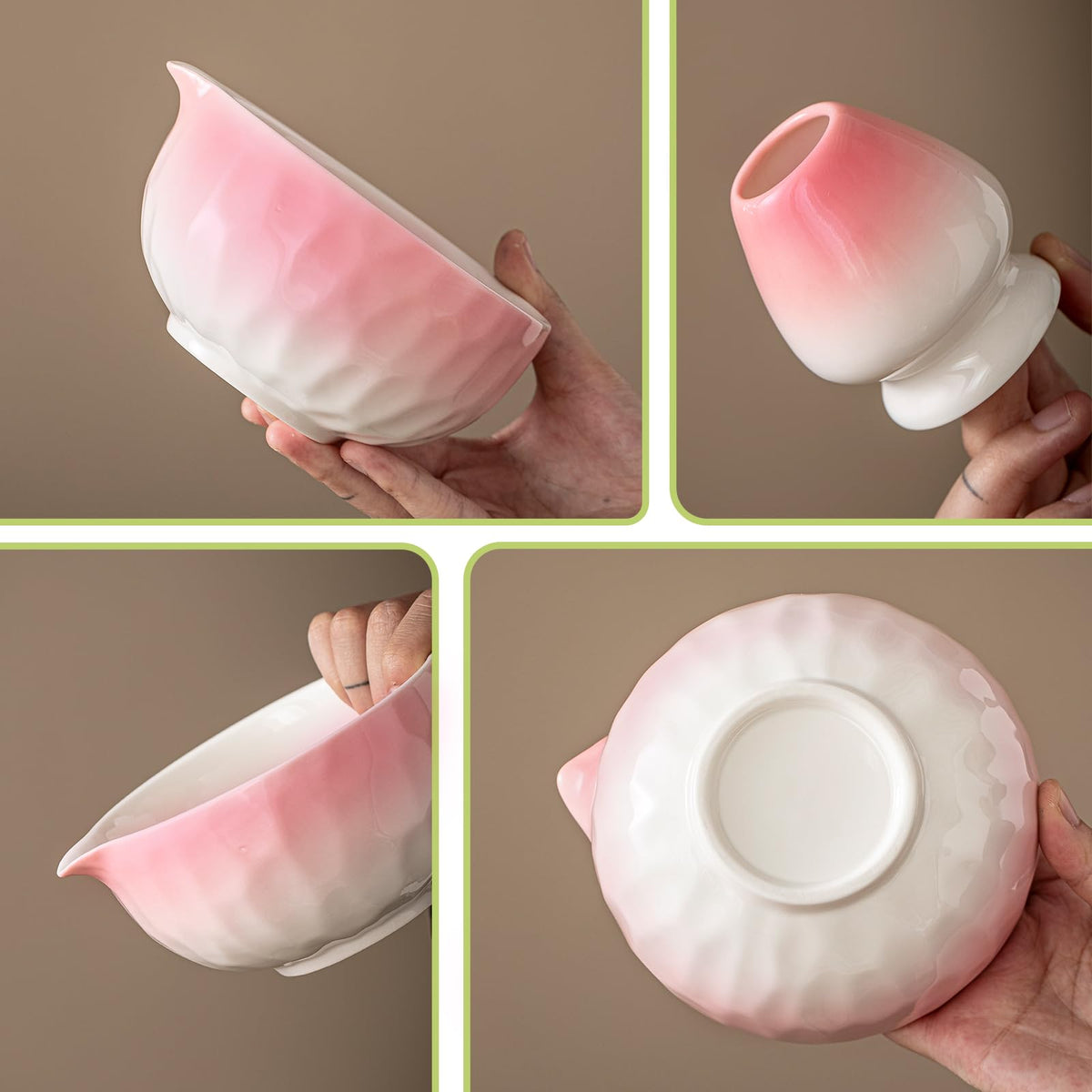 Clay&amp;Fire bamboo spoon for efficient scooping and stirring.