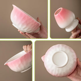 Clay&amp;Fire bamboo spoon for efficient scooping and stirring.