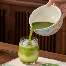Clay&Fire bamboo stirring spoon designed for even blending.