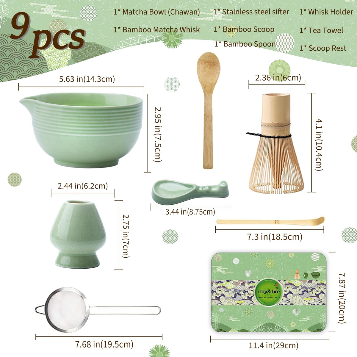 Clay&Fire scoop rest helps keep the scoop clean between uses