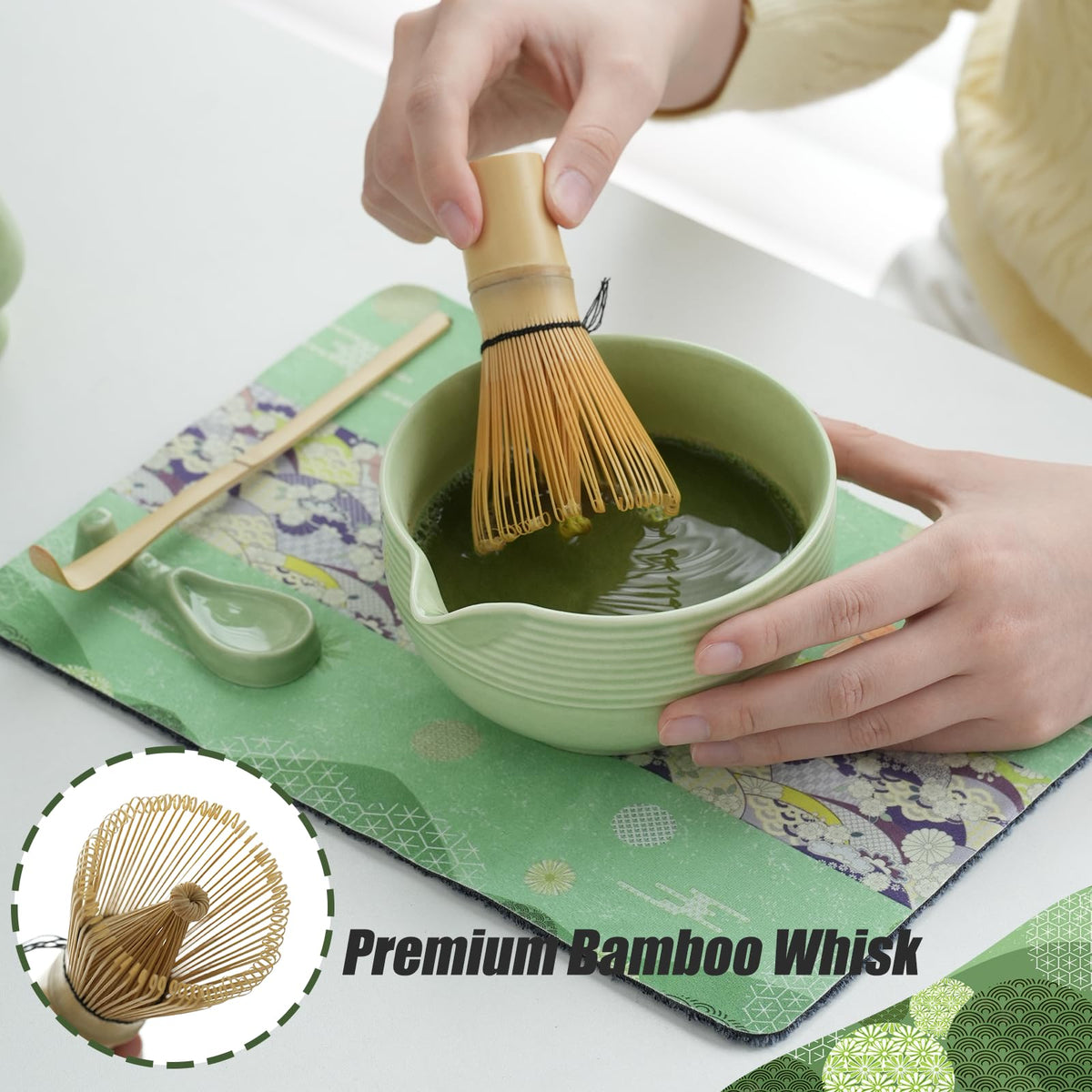 Clay&Fire stainless steel sifter for ultra-fine blending of matcha
