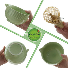 Clay&Fire whisk holder keeps tools organized on the counter