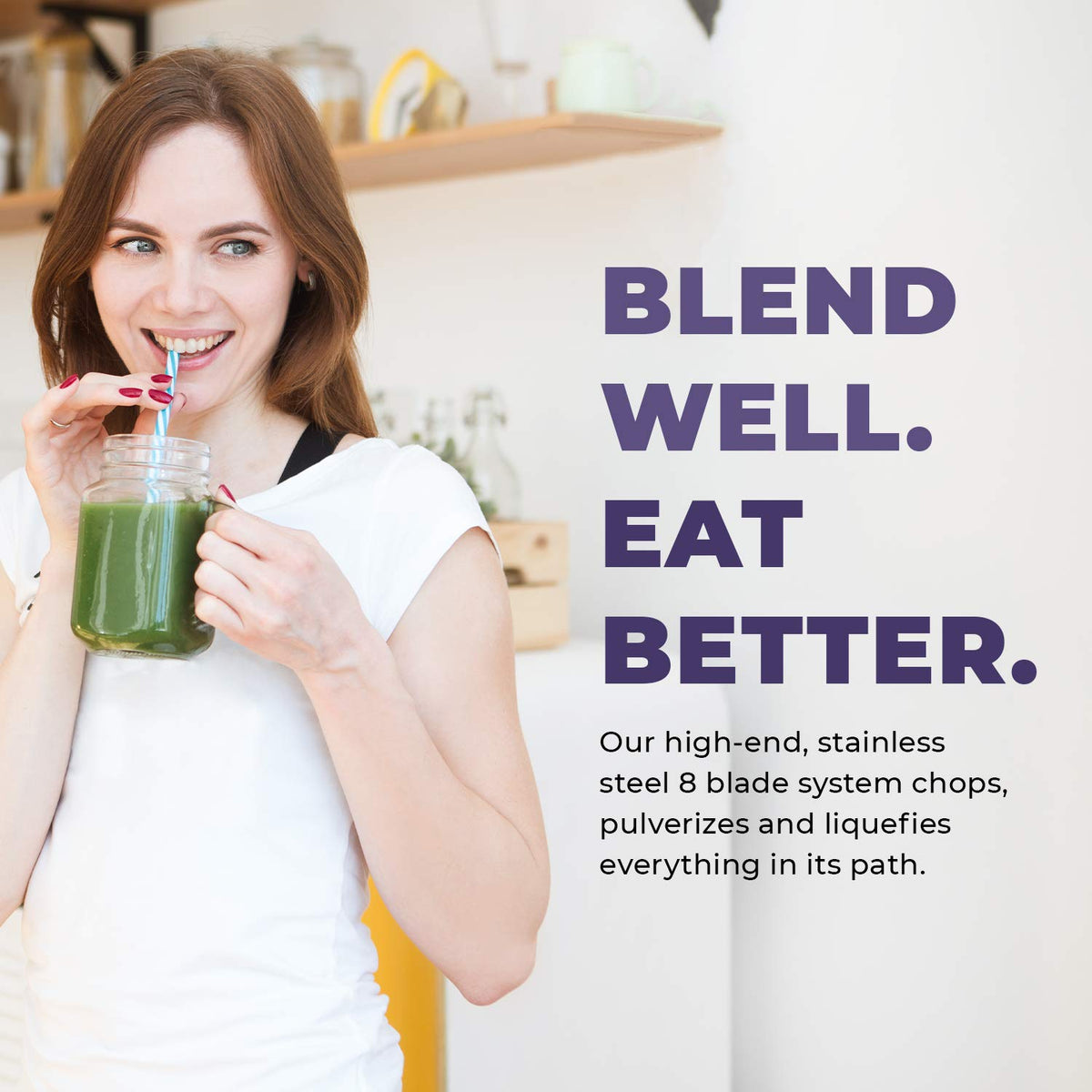 Cleanblend 64-ounce BPA-free pitcher enables safe, high-volume blends for menus.