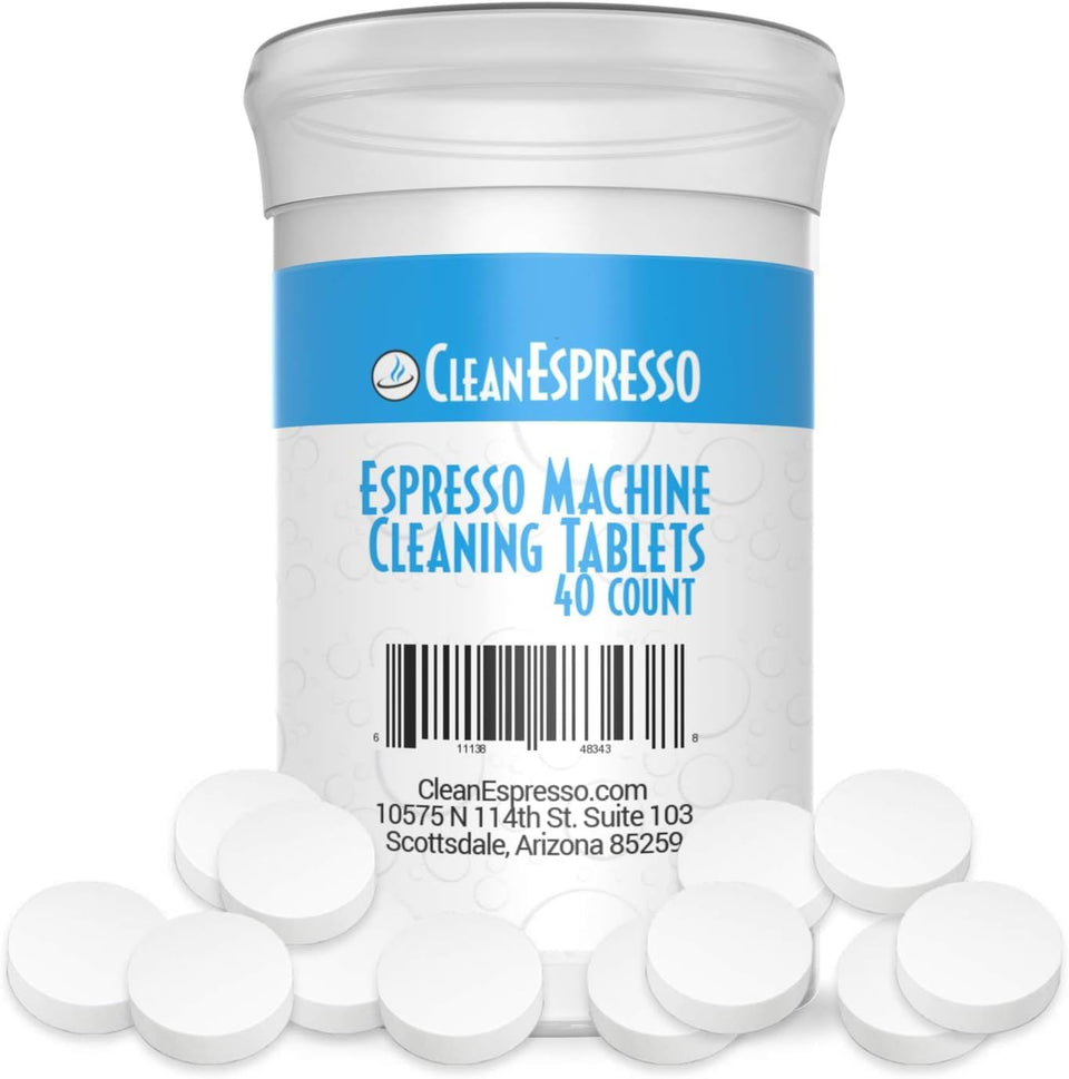 CleanEspresso Breville cleaning tablets 2g pack front for stronger cleaning and machine performance.