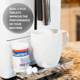 CleanEspresso espresso taste after cleaning with fresher flavor potential.