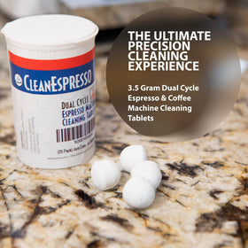 CleanEspresso inner-cleaning action helps reduce oils and coffee residue.