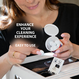 CleanEspresso Jura-compatible tablets designed for Capresso, Ena, and Impressa models.