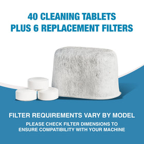 Compatibility guide showing Breville models supported by CleanEspresso kit.